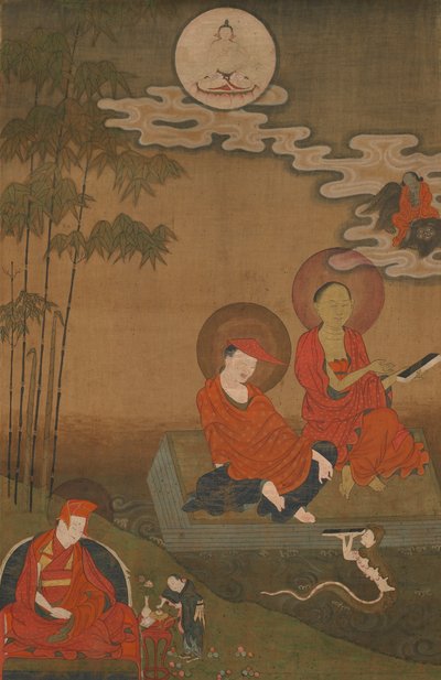 Nagarjuna and Aryadeva as Two Great Indian Buddhist Scholastics by Unbekannt Unbekannt